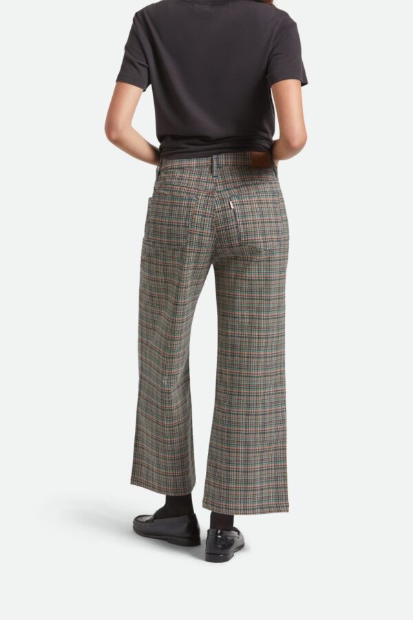 Margo Cropped 5-Pocket Pant - Multi Stripe/Plaid - Image 5