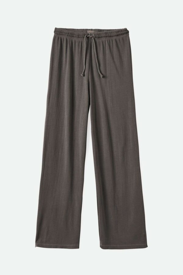 Carefree Organic Garment Dye Lounge Pant - Washed Black - Image 2