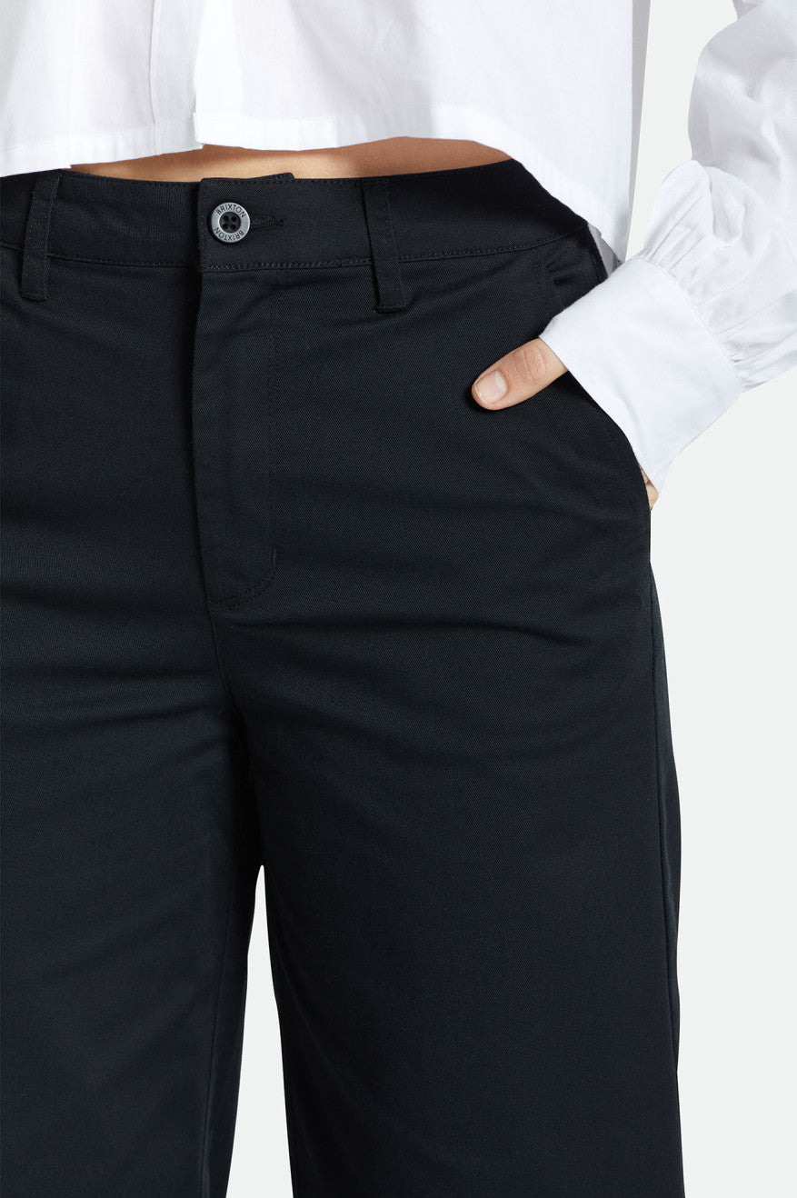 Victory Wide Leg Pant - Black - Image 4